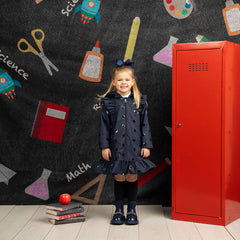 Adee Navy Stella BTS Raincoat