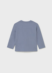 Mayoral 108 Blue long sleeve top