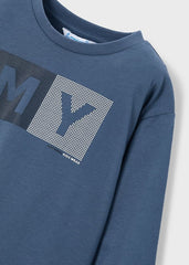 Mayoral 173 Blue Long sleeve top