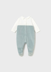 Mayoral 2610 Sage Dungaree romper
