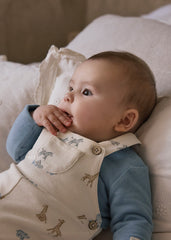 Mayoral 2618 Blue dungaree set