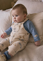 Mayoral 2618 Blue dungaree set