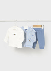 Mayoral 2622 Blue 3 piece tracksuit