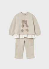 Mayoral 2843 Cream Tracksuit