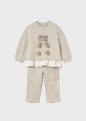 Mayoral 2843 Cream Tracksuit