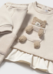 Mayoral 2843 Cream Tracksuit