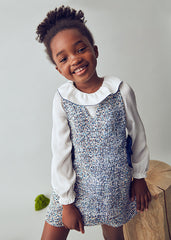 Mayoral 4990 Navy Combined Pinafore