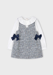 Mayoral 4990 Navy Combined Pinafore