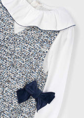 Mayoral 4990 Navy Combined Pinafore