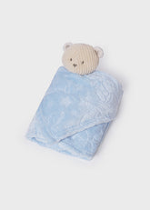 Mayoral 9957 Blue Teddy Blanket