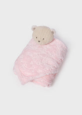 Mayoral 9957 Pink Teddy Blanket