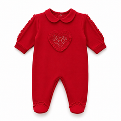Kleo Kids Red Babygrow