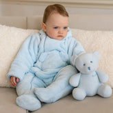 Emile et rose Abel Baby Boys Fleece Pramsuit