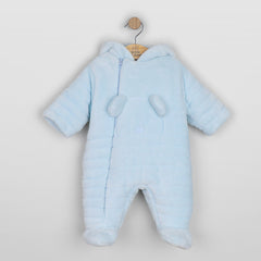 Emile et rose Abel Baby Boys Fleece Pramsuit