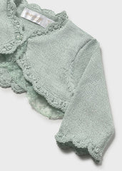 Mayoral 1301 Aqua Cardigan