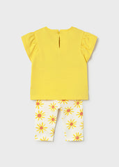 Mayoral 1751 Yellow legging set