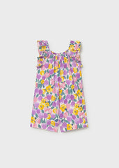 Mayoral 1829 printed jumpsuit