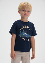 Mayoral 3072 Navy football t-shirt