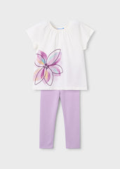 Mayoral 3723 Lilac Legging set