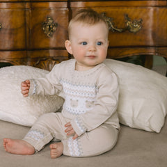 Emile et Rose Kristian knitted all in one