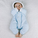 Emile et Rose Kane Blue pramsuit