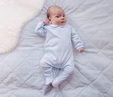 Emile et Rose Blue Lionel babygrow