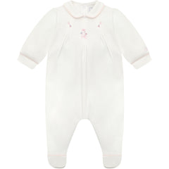 Emile et Rose Lara White Babygrow