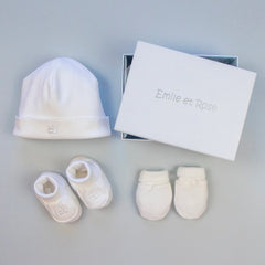 Emile et Rose white nox gift set