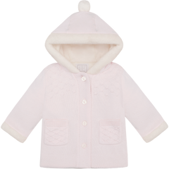 Emile et Rose Kitty Pink knitted jacket