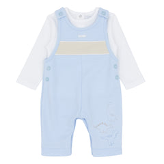 Amore AM0017 Boys Dinosaur Dungaree Set