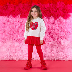 Adee Lucia Sweat tulle legging set