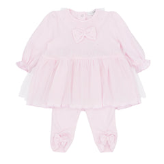 Blues Baby 3202 Girls Pink Legging Set