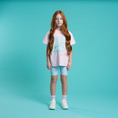 Adee Bonini Dynamic Pink oversized t-shirt
