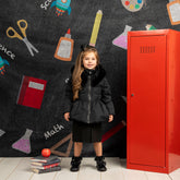 Adee Amie black BTS short jacket