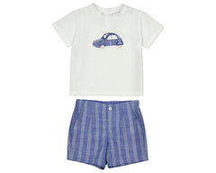 Mayoral 1772 Blue short set