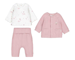Mayoral 2653 Pink Tracksuit with T-shirt