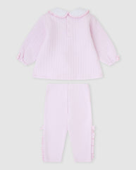 Tutto Piccolo 2738 Pink Trouer Set