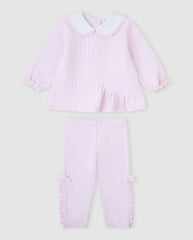 Tutto Piccolo 2738 Pink Trouer Set