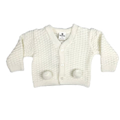 Kleo kids white cardigan