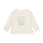 Mitch and Son Jonah white long sleeve t-shirt