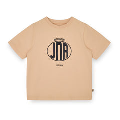Mitch and son Beige Laird t-shirt
