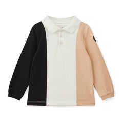 Mitch and Son Black Jace polo