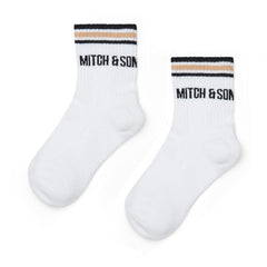 Mitch and son White Lawson sport sock