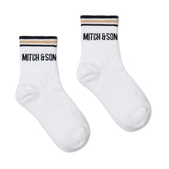 Mitch and son White Lawson sport sock