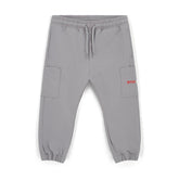 Mitch and Son Terry Silver Nylon Trouser