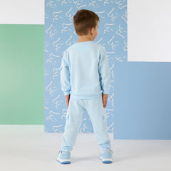 Mitch and son Oakly Blue Tracksuit