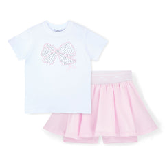 Adee Rose Pink Skort Set