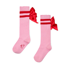 Adee Lucy Knee high bow socks