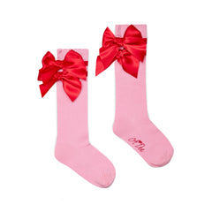 Adee Lucy Knee high bow socks