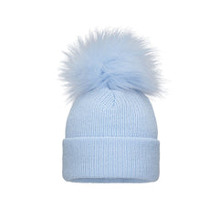 Pom Pom Envy blue baby knit single